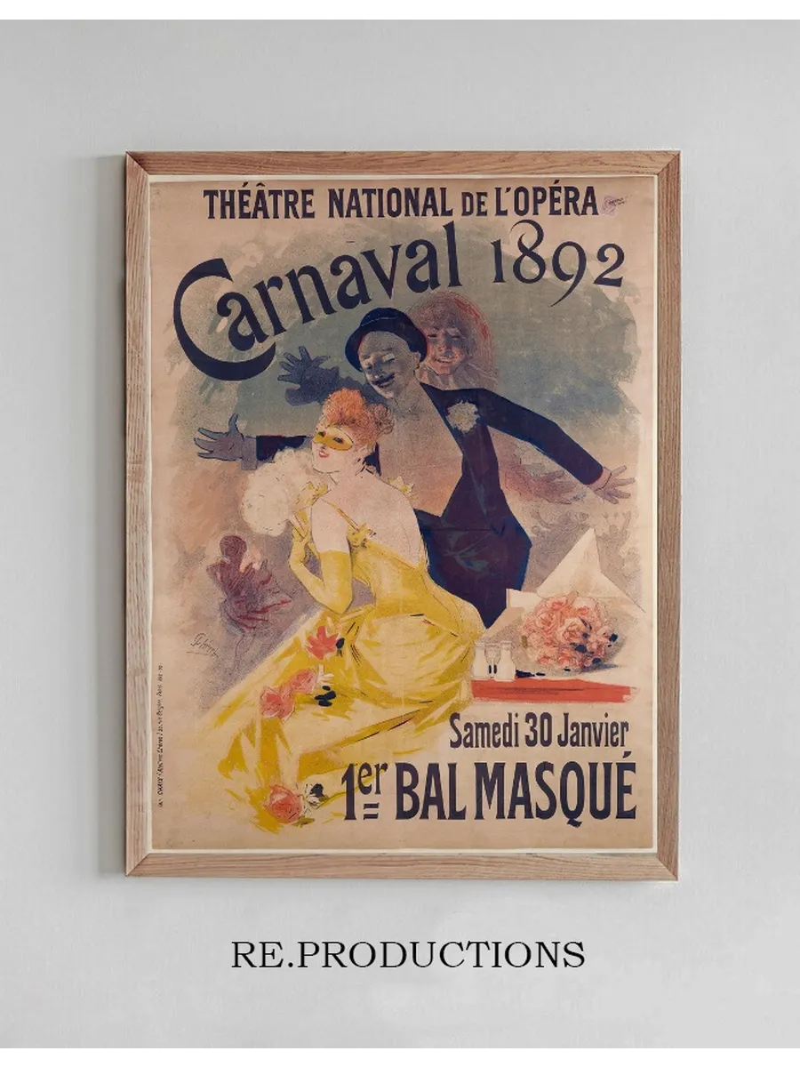 Theatre National De L opera Carnaval 1892