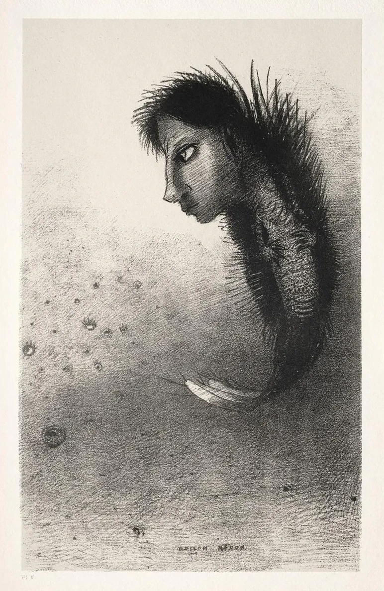 Then There Appears a Singular Being, Having the Head of a Man on the Body of a Fish