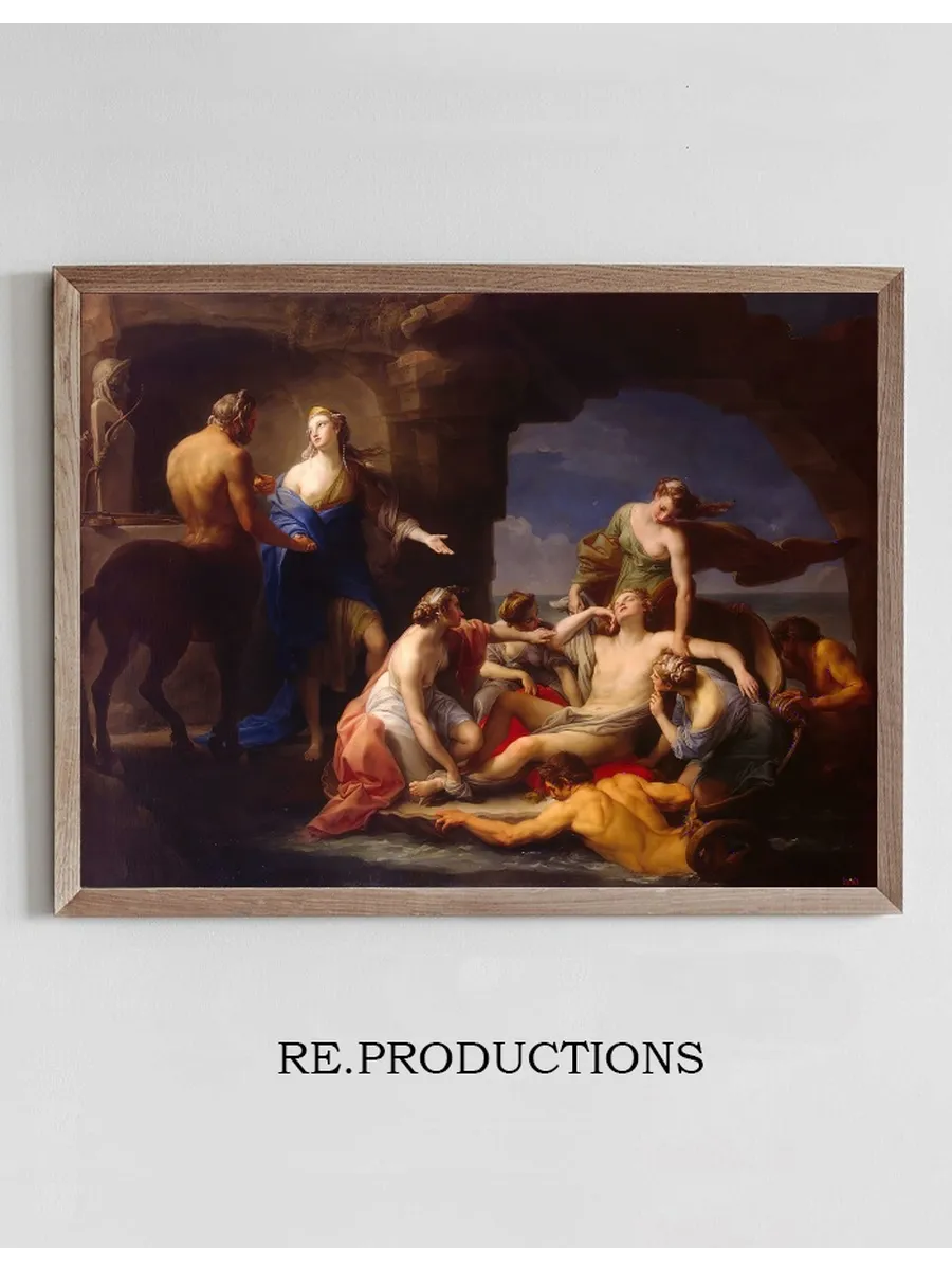 Thetis Takes Achilles From The Centaur Chiron