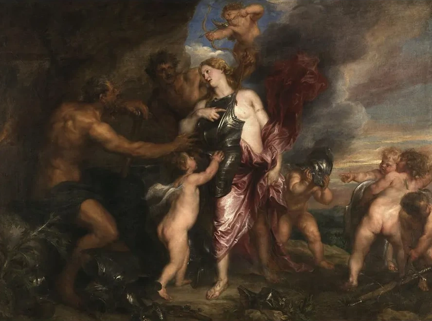 Thetis Receives the New Armour for Achilles in Vulcan's Forge