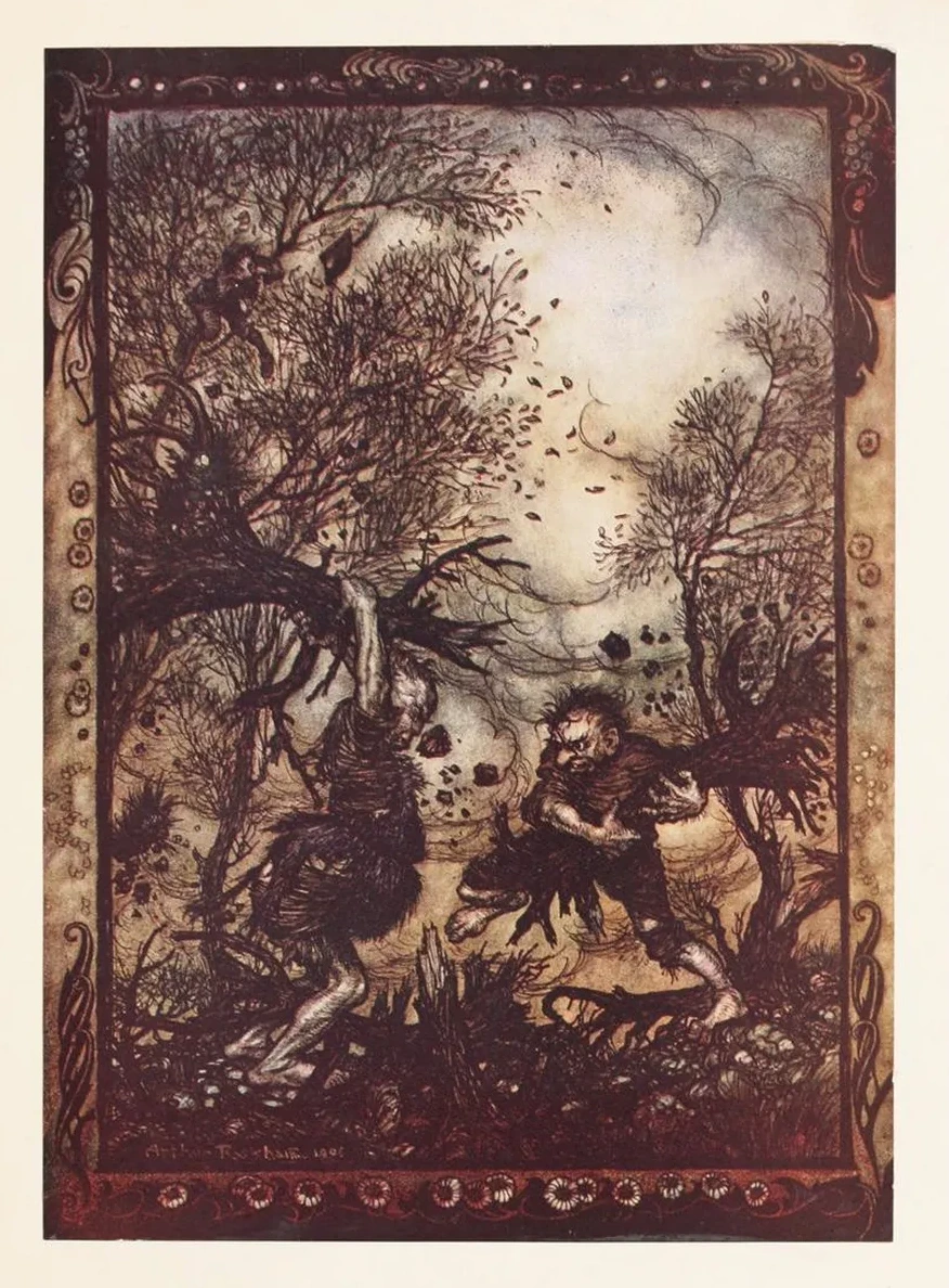 They Worked Themselves Up into Such a Rage That They Tore Up Trees by the Roots