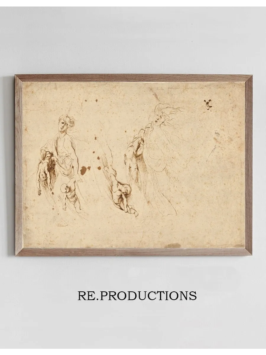 Three Sketches for Medea and Her Children