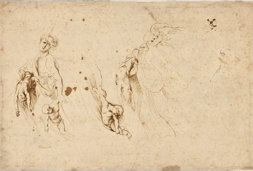Three Sketches for Medea and Her Children