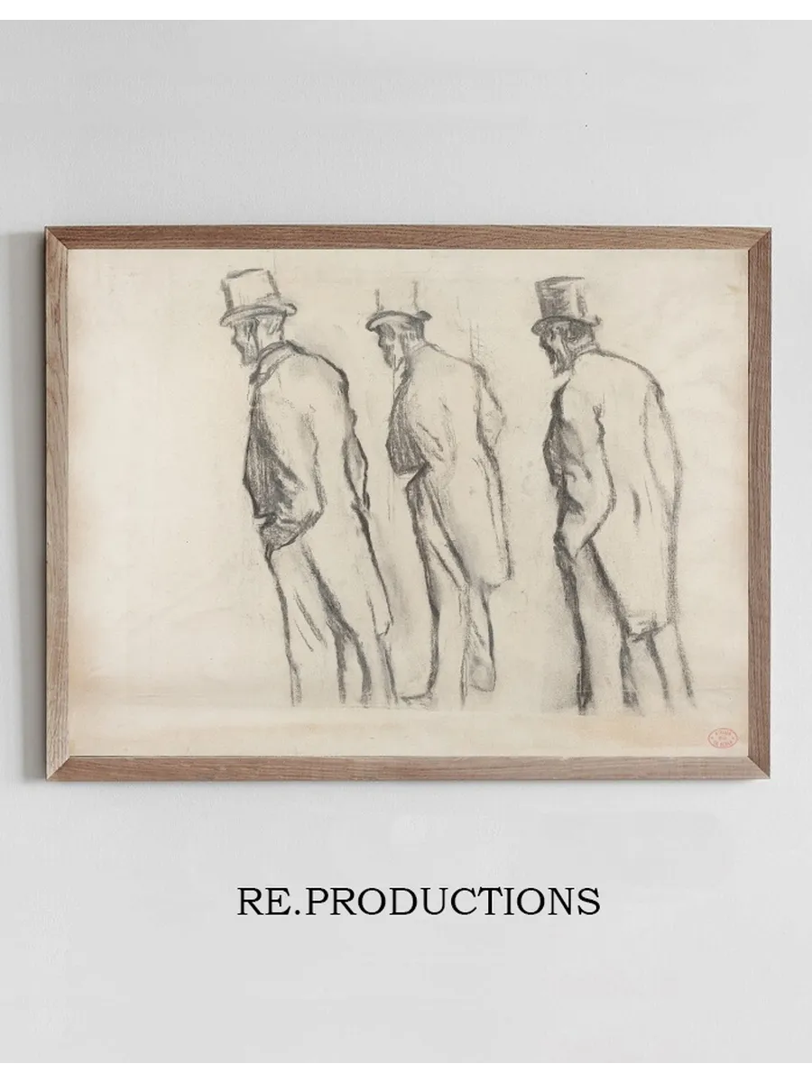 Three Studies of Ludovic Hal vy Standing II