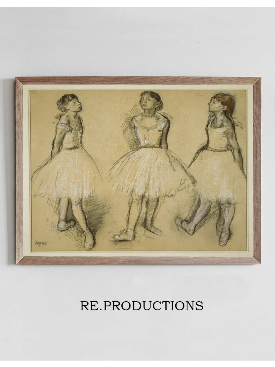 Three Studies of a Dancer in Fourth Position