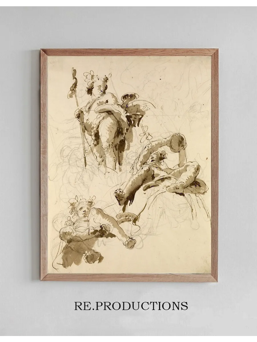 Three Studies of the God Bacchus