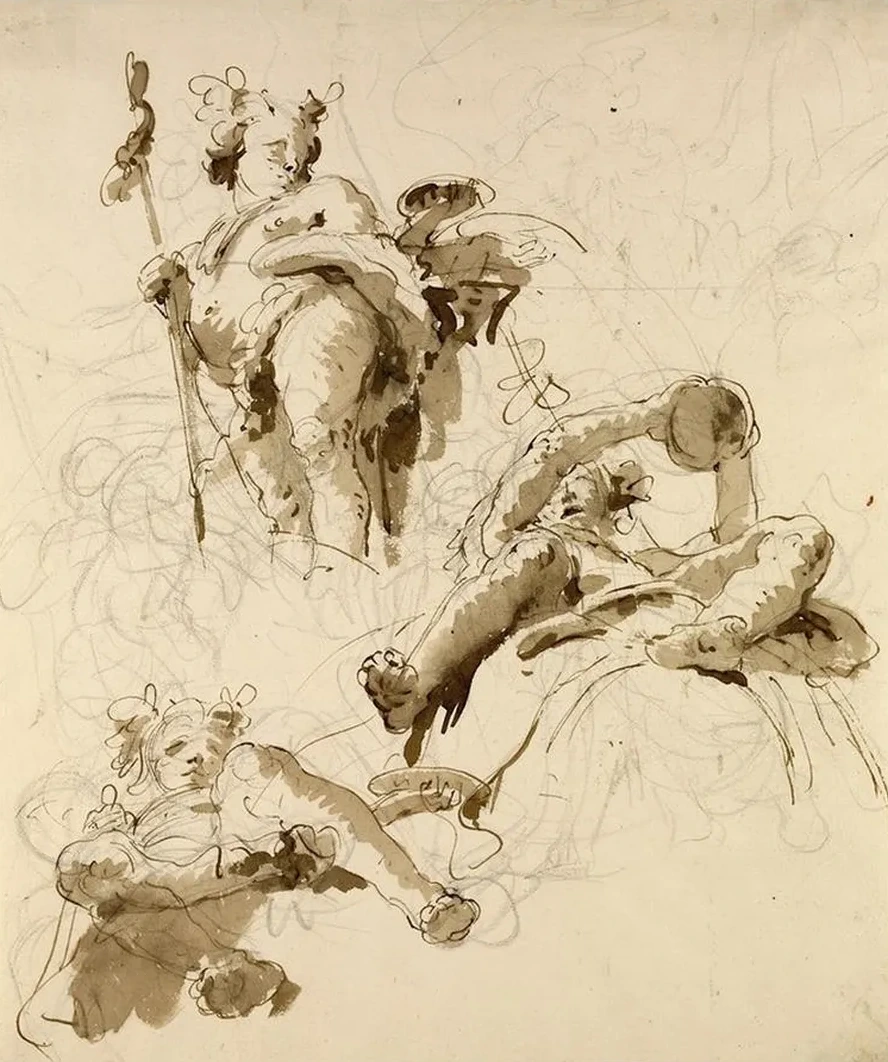 Three Studies of the God Bacchus