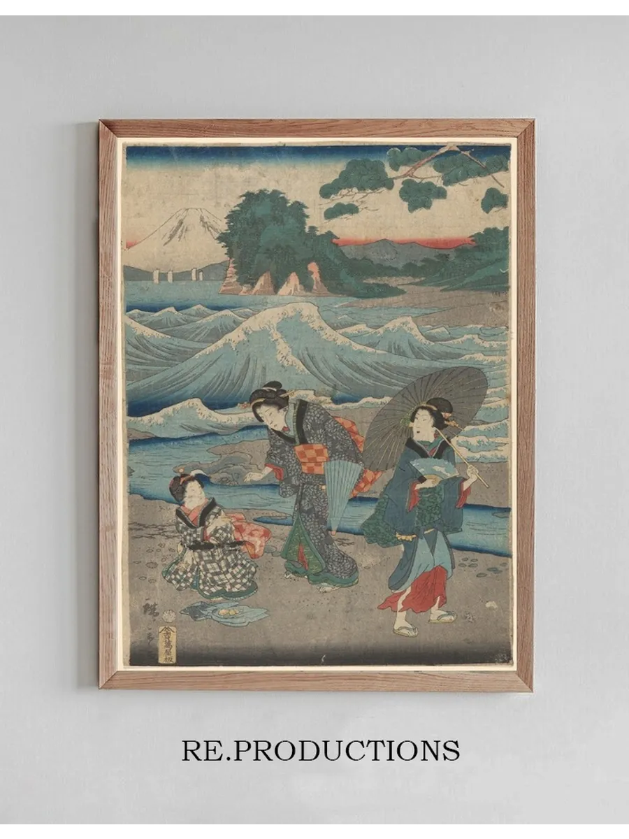 Three Women and Waves