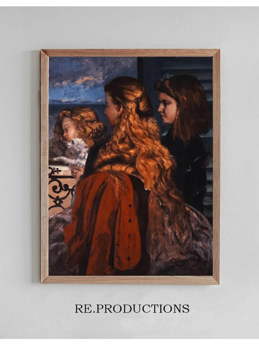 Three Young Englishwomen by a Window