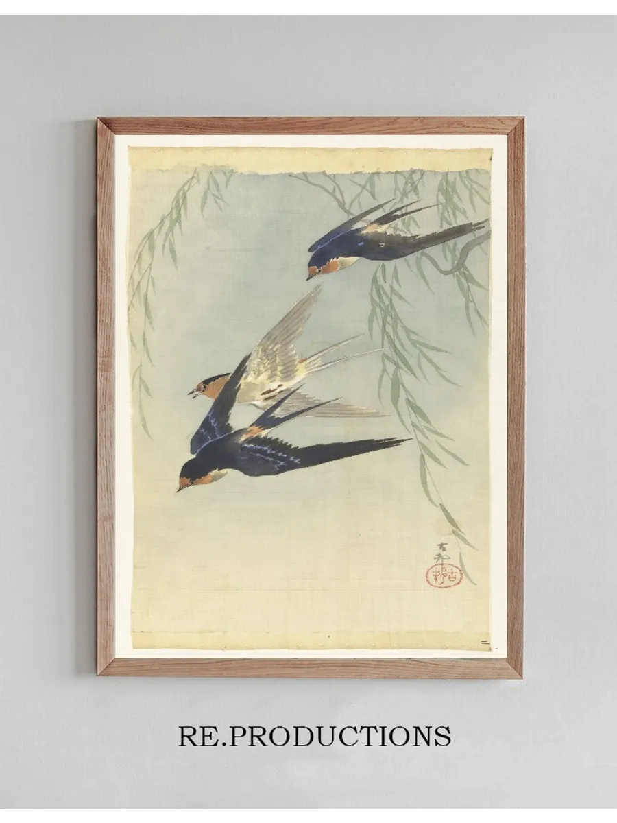 Three Birds in Full Flight