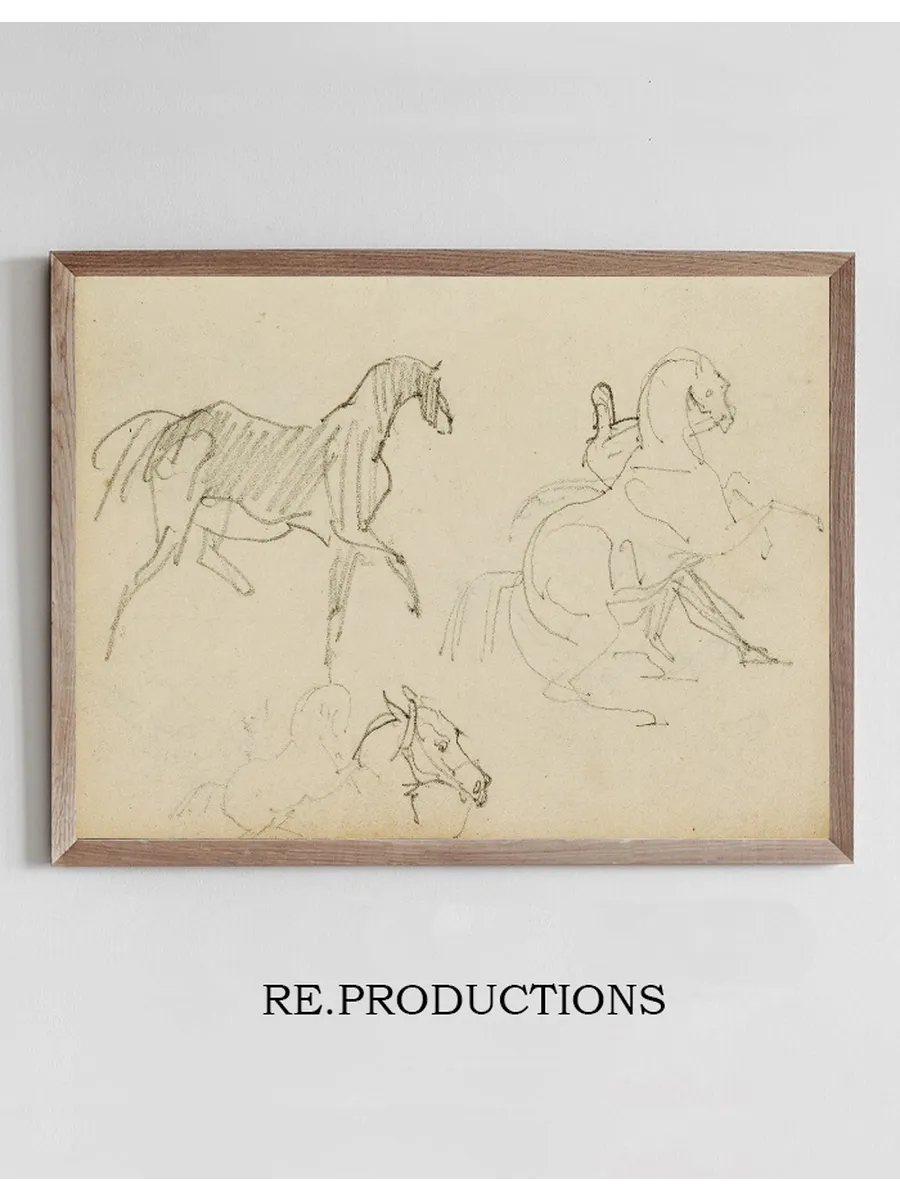 Three Horse Studies