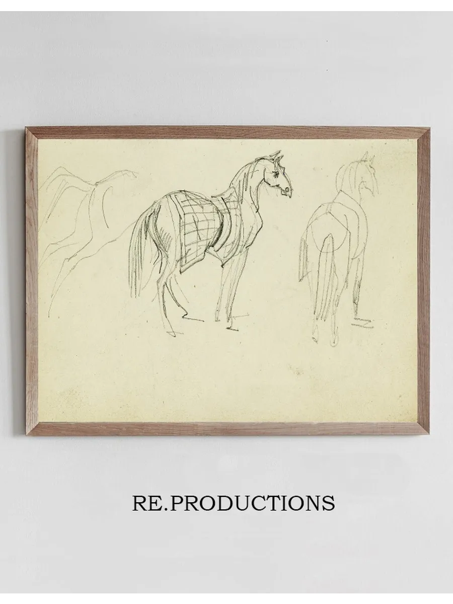 Three Horse Studies