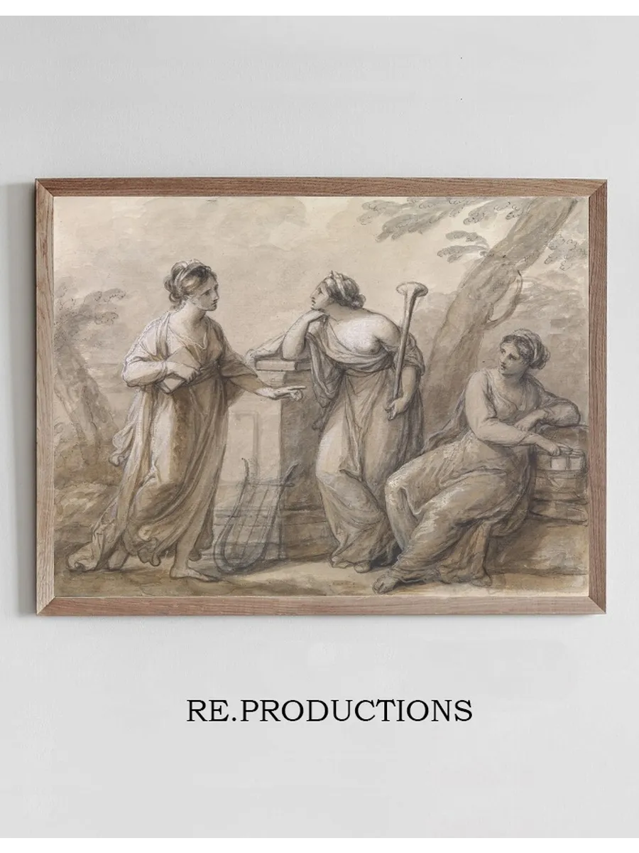 Three Muses in Conversation