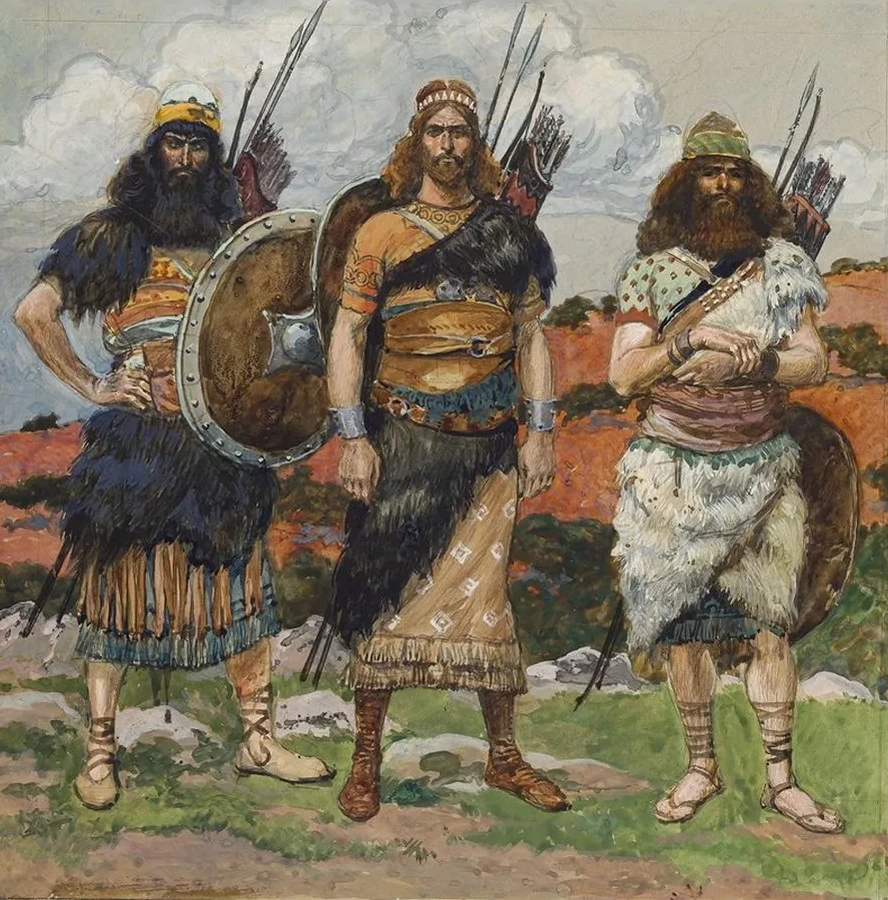 Three of David's Captains