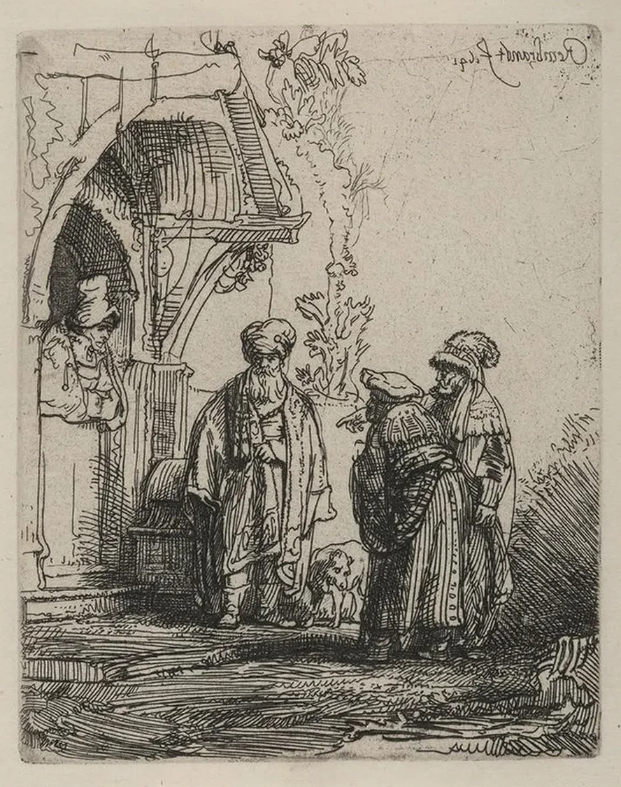 Three Oriental Figures