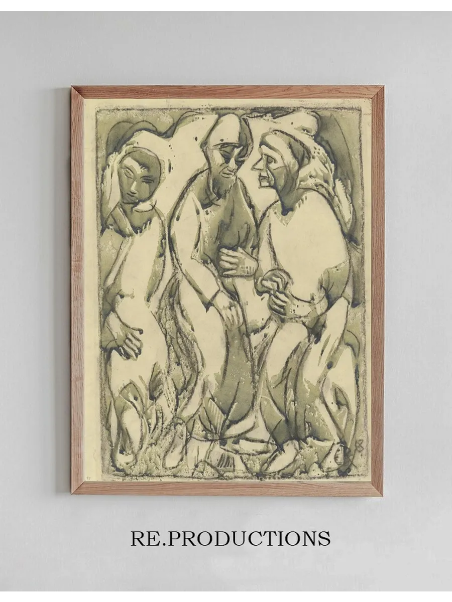 Three Standing Men