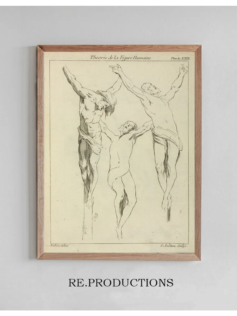 Three Studies of Crucified Figures