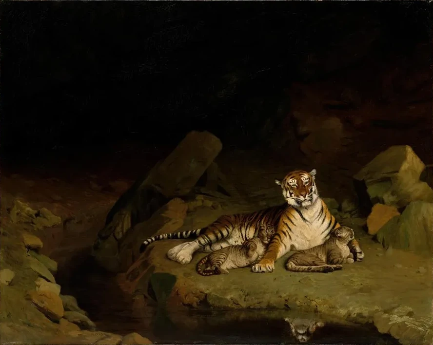 Tiger and Cubs