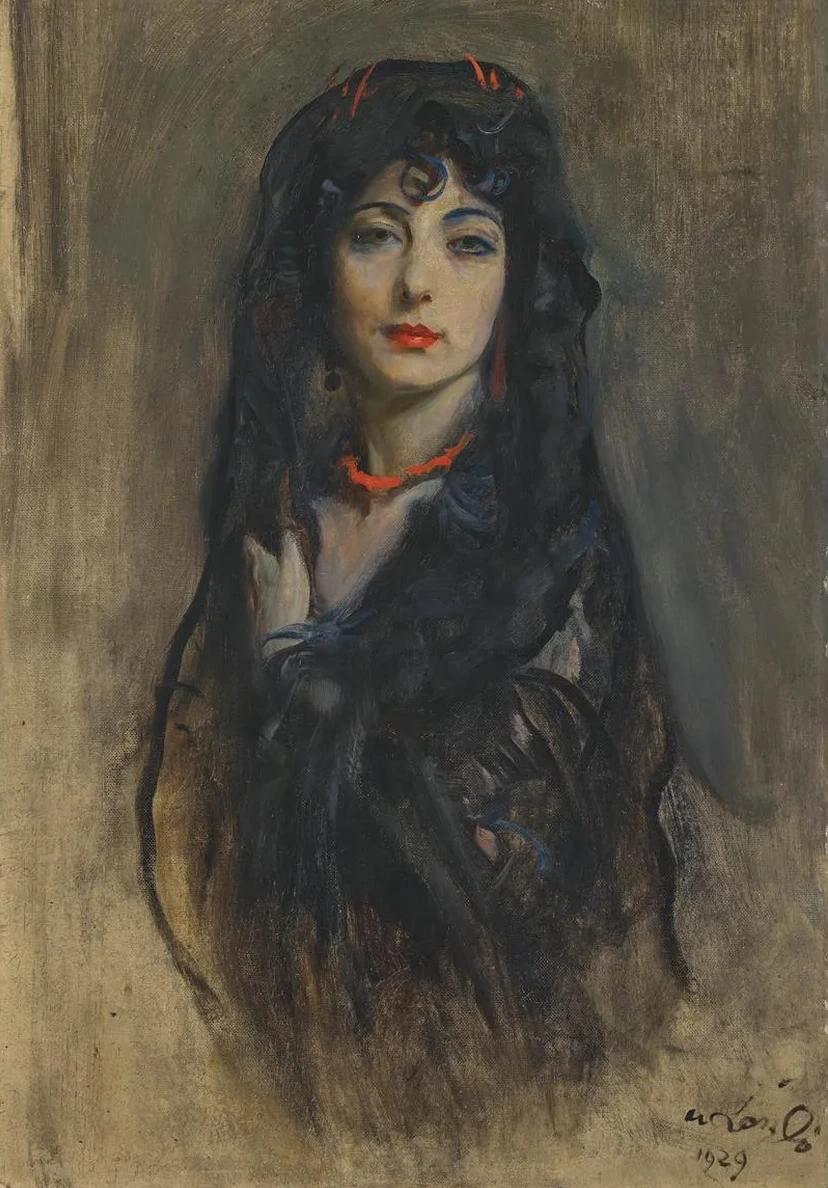 Tina Meller, n e Agustina Marqu's L pez, wife of Manuel de Izarduy