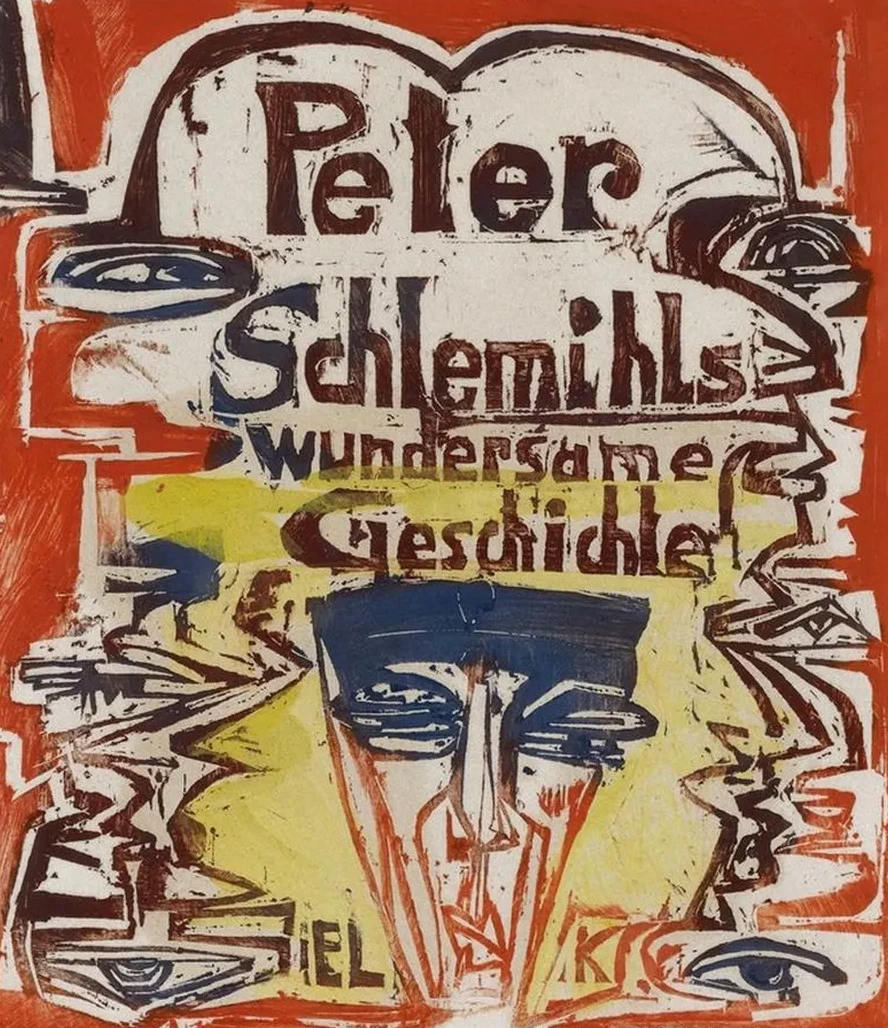 Titelblatt Der Holzschnittfolge Zu Adelbert von Chamissos Erz Hlung Peter Schlemihls Wundersame Geschichte