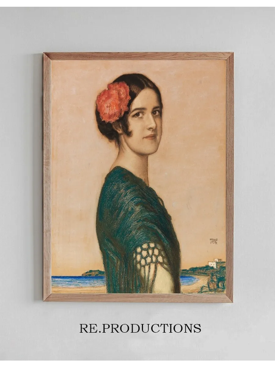 Tochter Mary als Spanierin