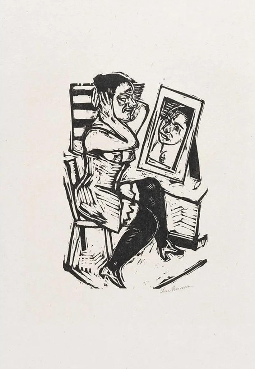 Toilette (Vorm Spiegel)