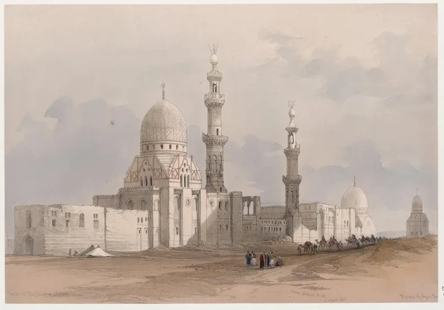 Tombs of the Caliphs, Cairo. Mosque of Ayed Bey