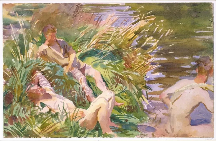 Tommies Bathing