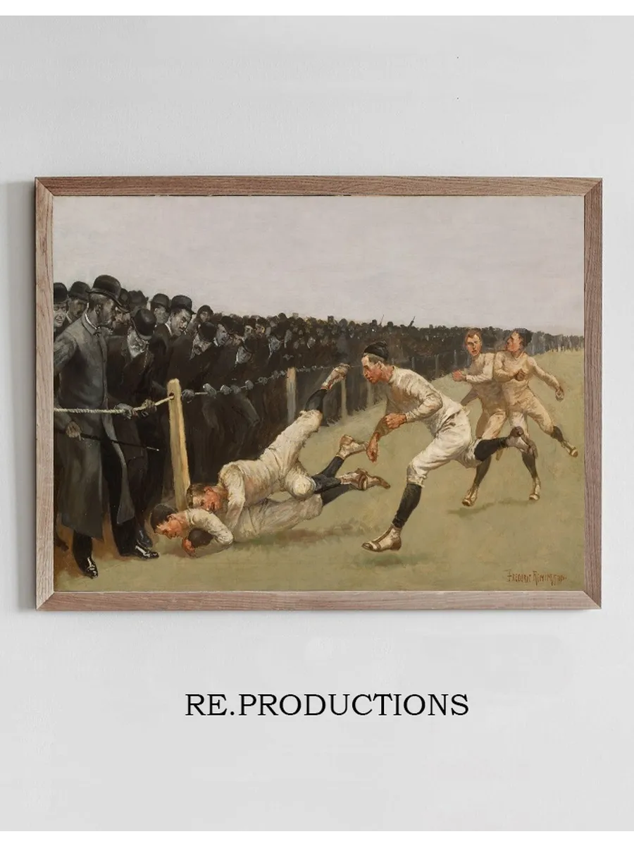 Touchdown, Yale vs. Princeton, Thanksgiving Day, Nov. 27, 1890, Yale 32, Princeton0