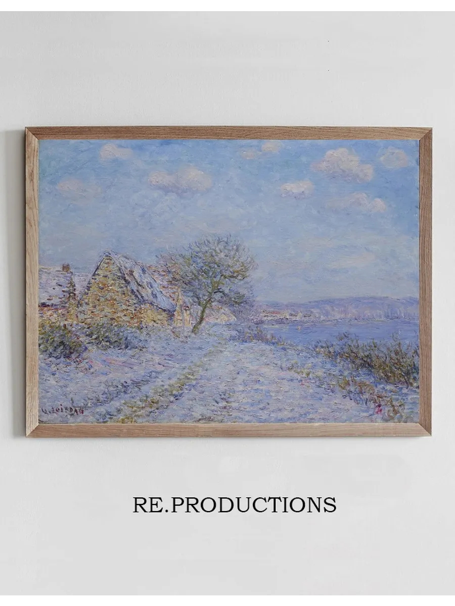 Tournedos - Sur - Seine, Neige, Givre, Soleil
