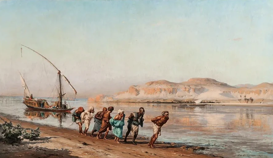 Towing On The Nile