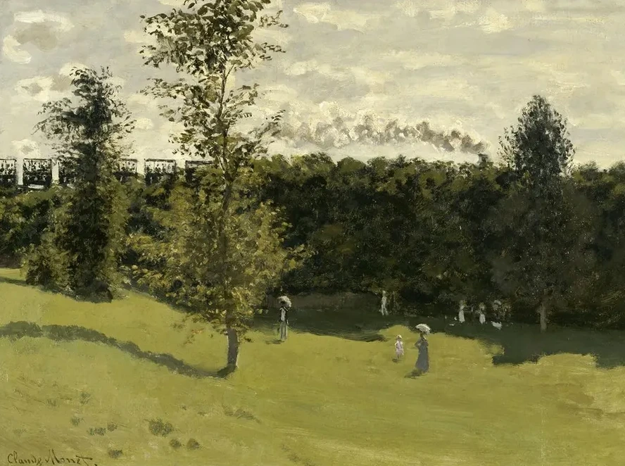 Train in the Countryside