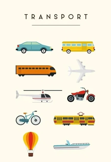 Transport Borneplakat