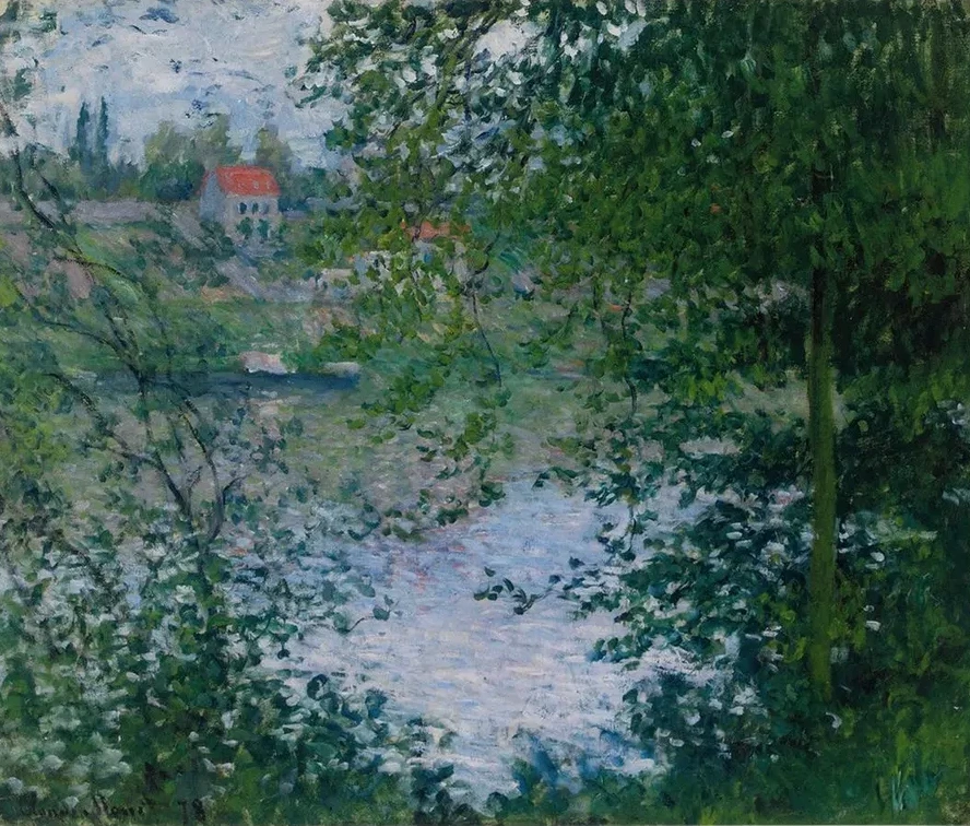 Travers Les Arbres, le De La Grande Jatte
