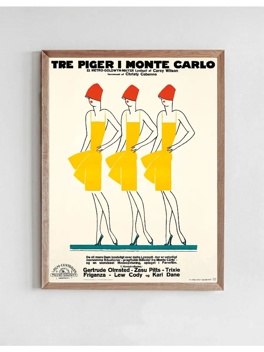 Tre Piger I Monte Carlo