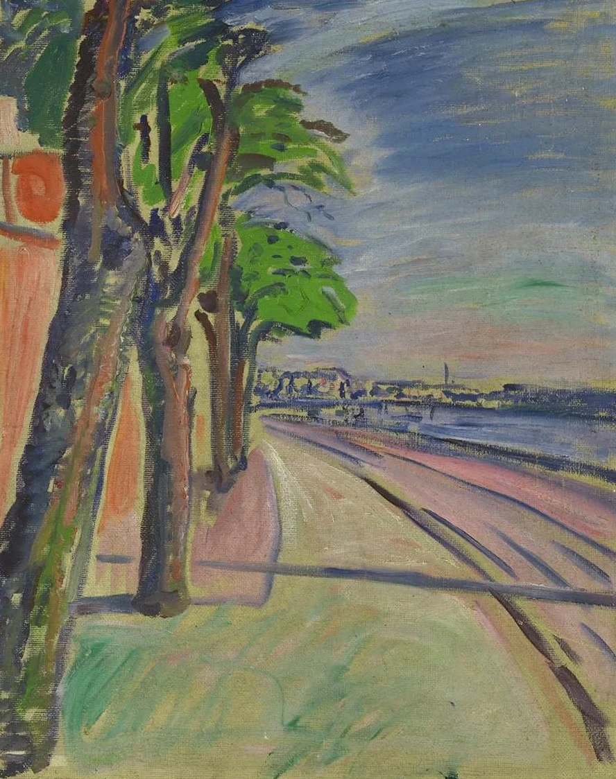 Trees By The Canal