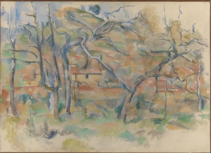 Trees and House, Provence