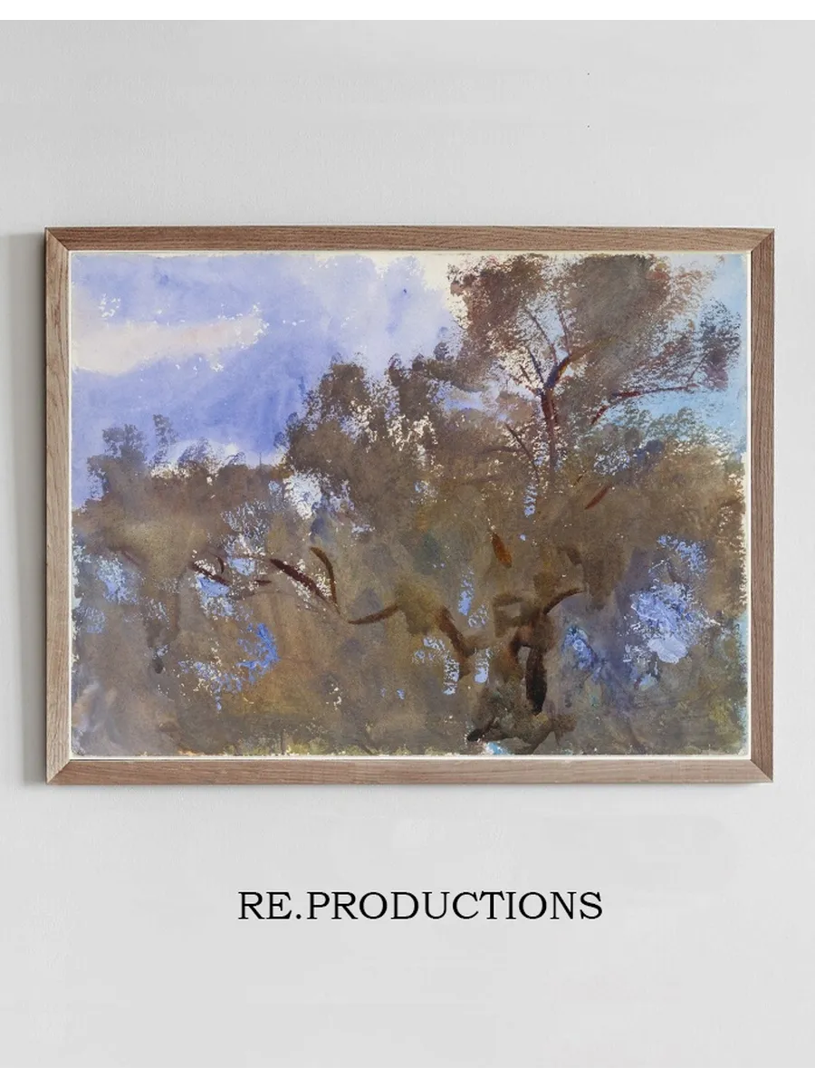 Treetops Against Sky