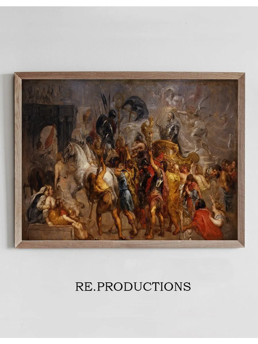Triumphal entry of Henri IV in Paris (march 22, 1594)