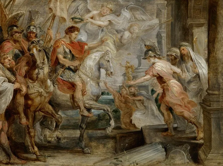 Triumphant Entry Of Constantine Into Rome