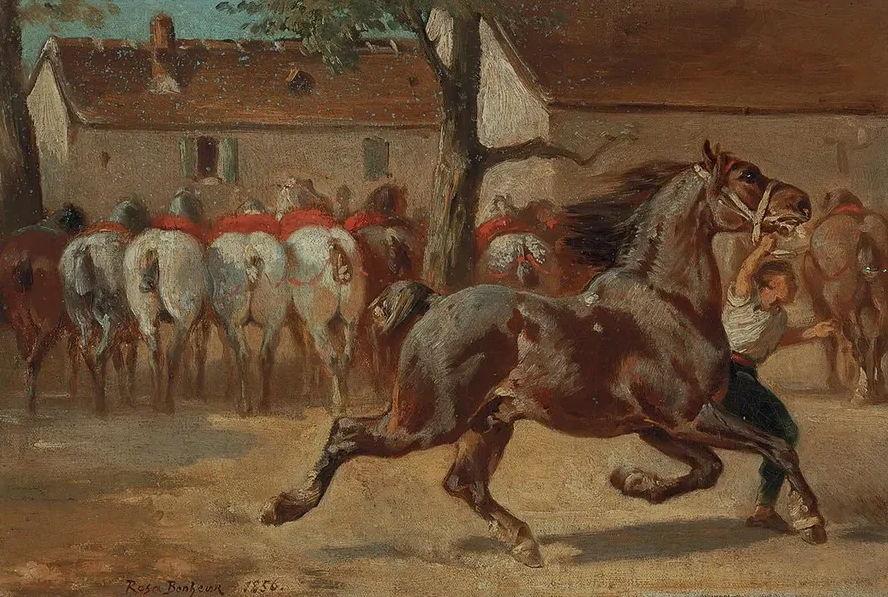 Trotting A Horse