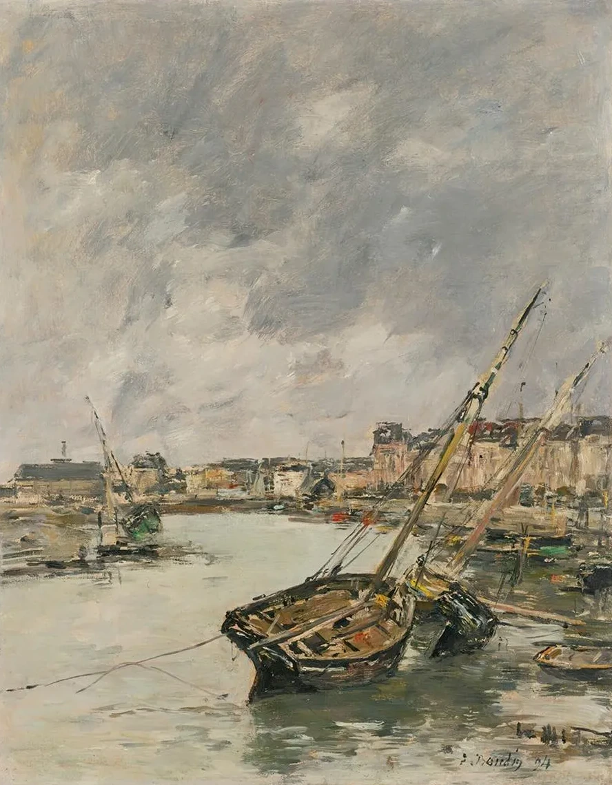 Trouville, Le Port, Mar e Basse