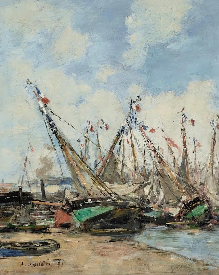 Trouville, le Port, Voiliers Chou's