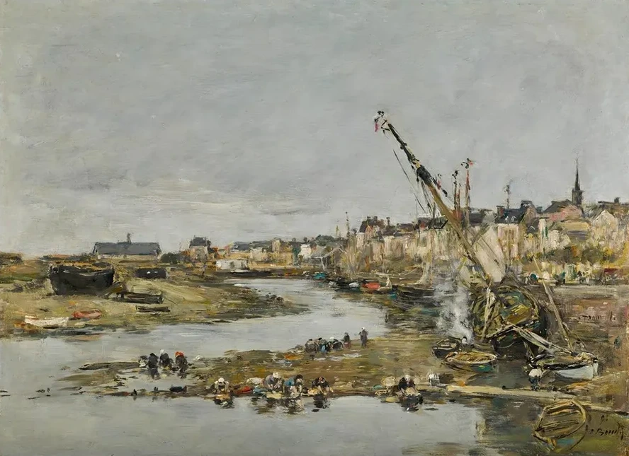 Trouville. Le port