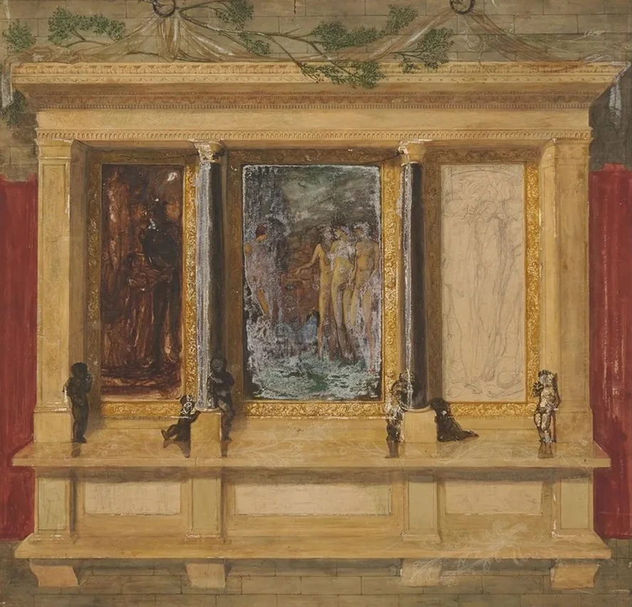 Troy Triptych Compositional Study