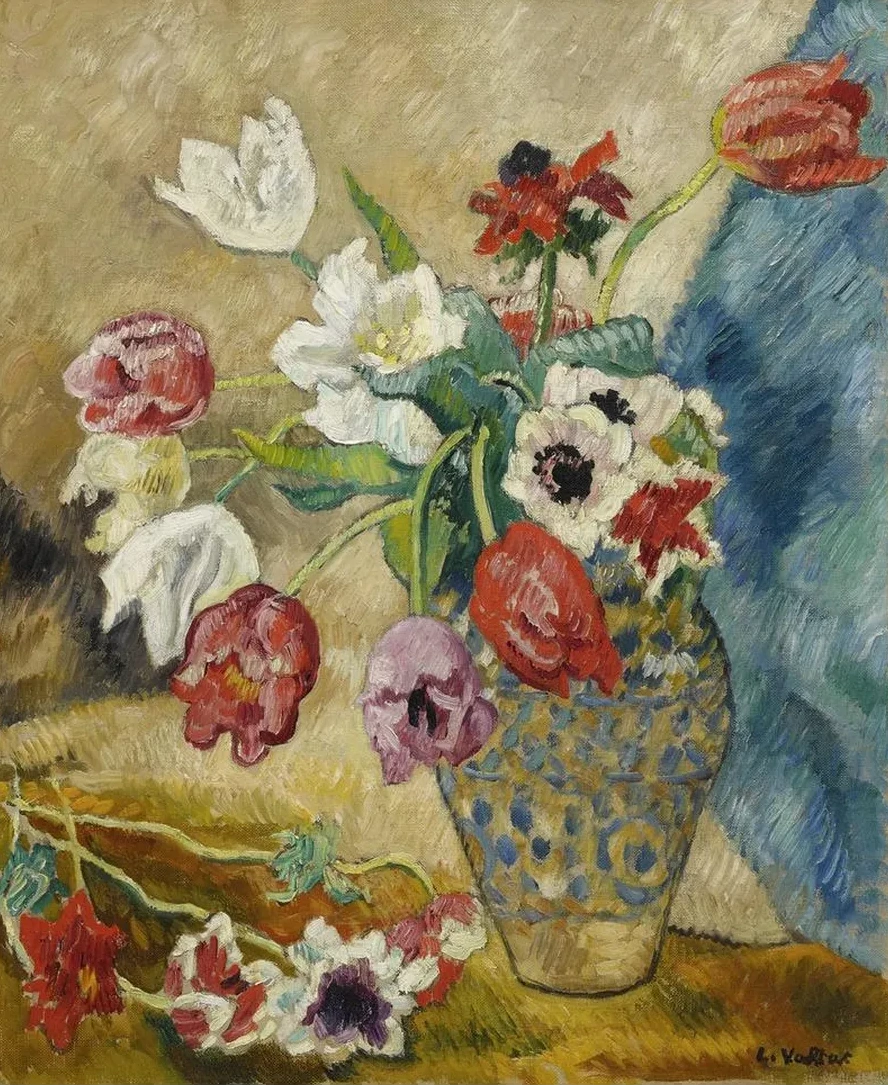 Tulipes et Anemones