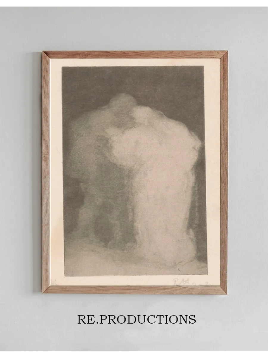 Twee Staande Figuren,after Matthijs Maris