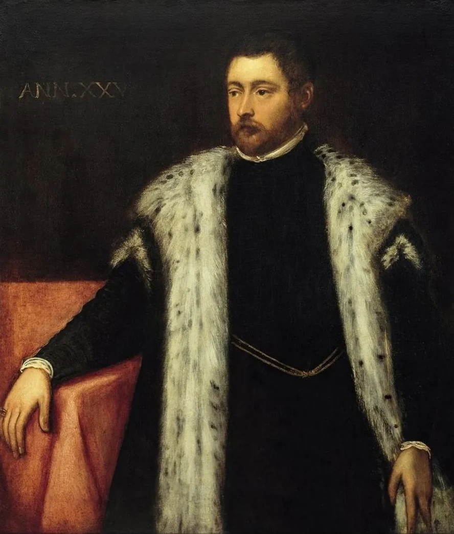 Twenty - Five Year Old Youth with Fur - Lined Coat