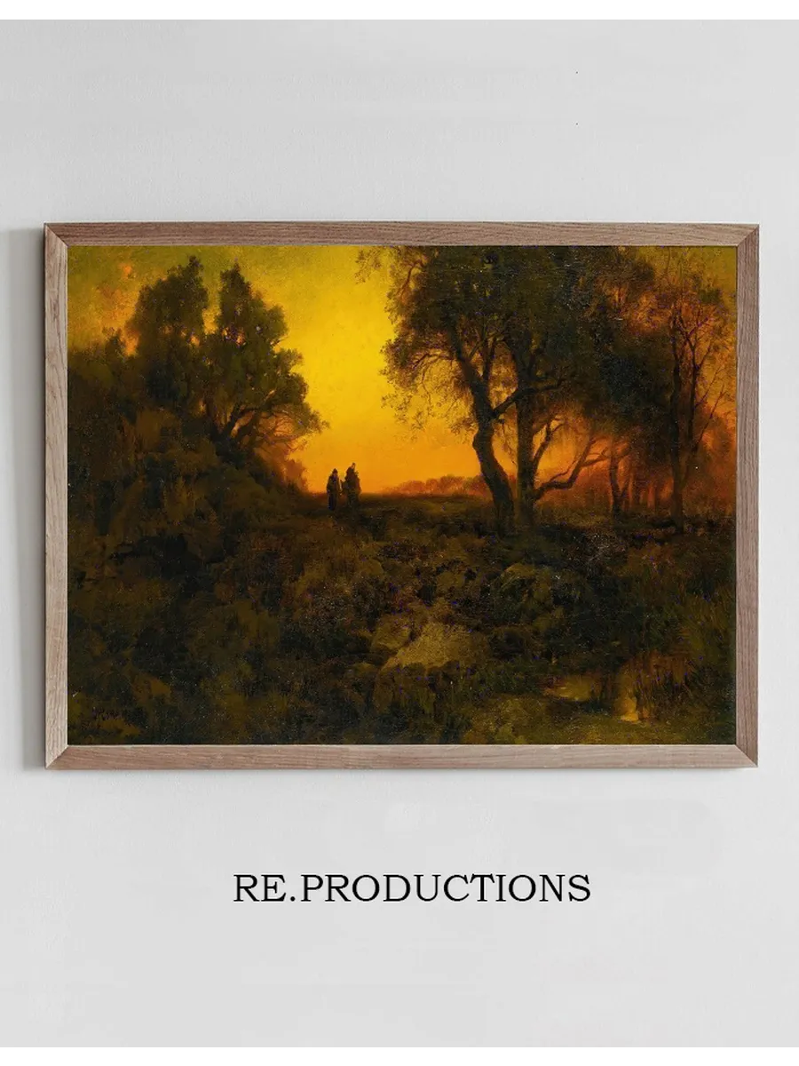 Twilight Landscape (Flight Into Egypt)