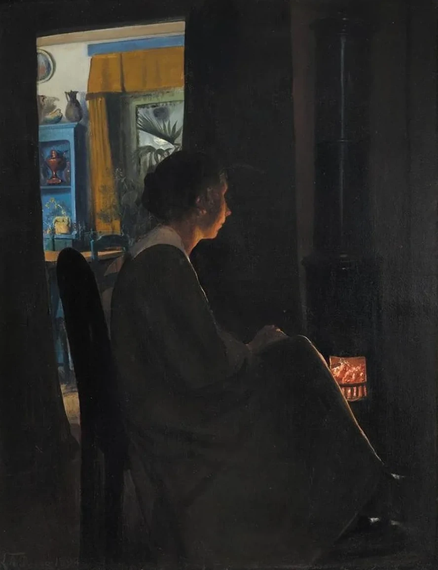 Twilight. The Artist's Wife